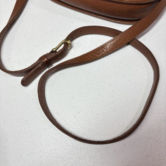 Vintage Coach Prairie 9954 Turnlock Crossbody Bag Brown Leather Satchel Brit 90s - Picture 10 of 16